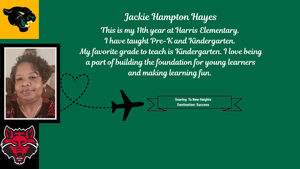 Give it up for Ms. Hayes!
