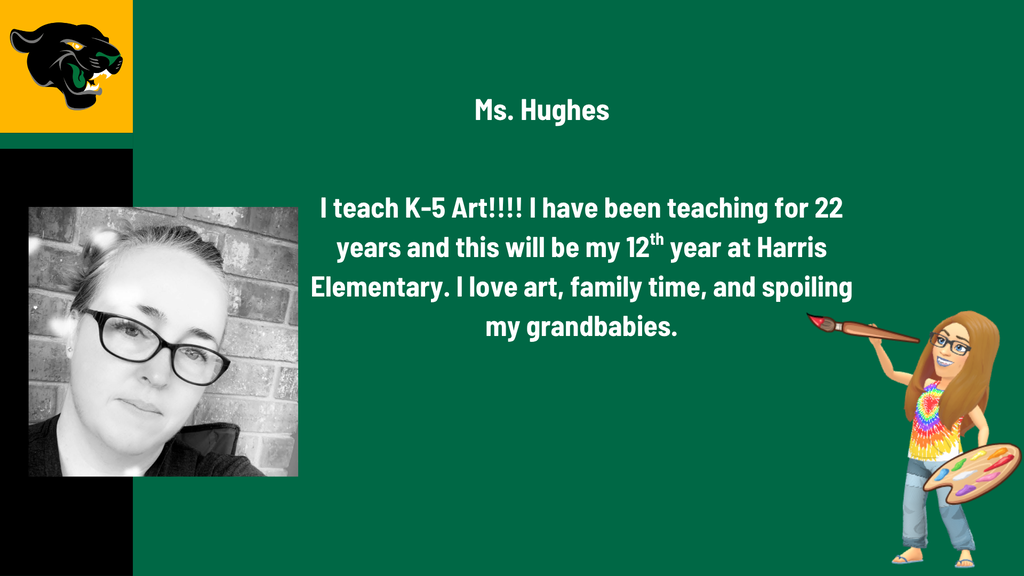 Ms. Hughes for art!