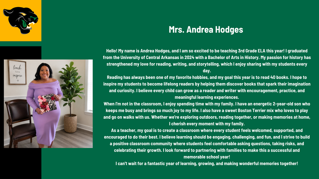 Mrs. Hodges!