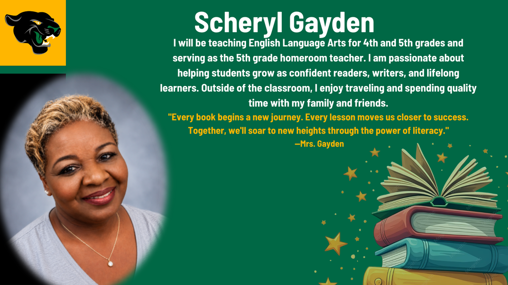 Mrs. Gayden!