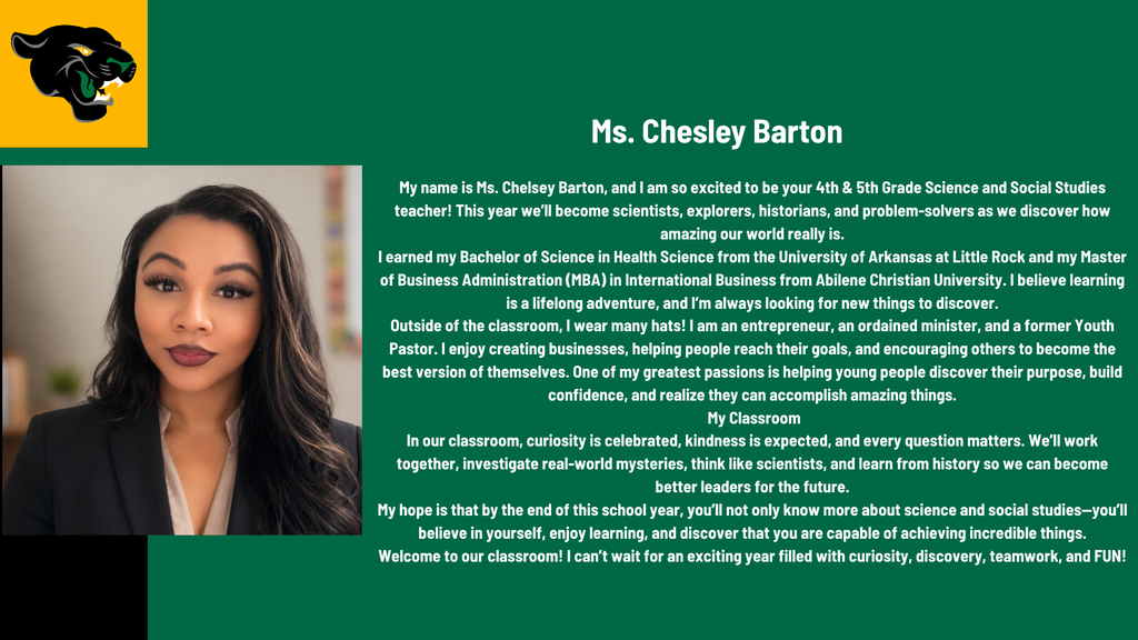 Ms. Barton!