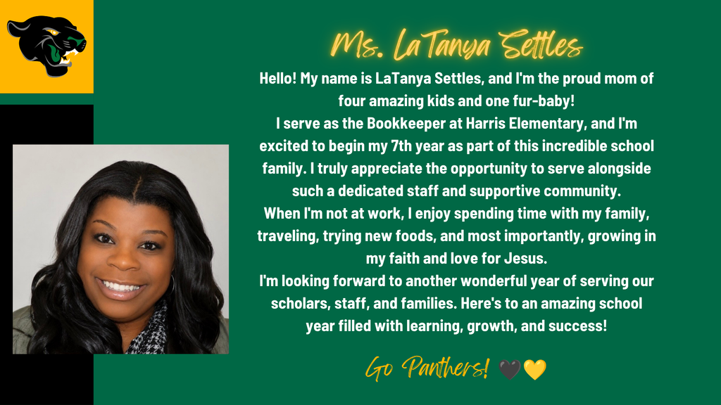 Ms. Settles!
