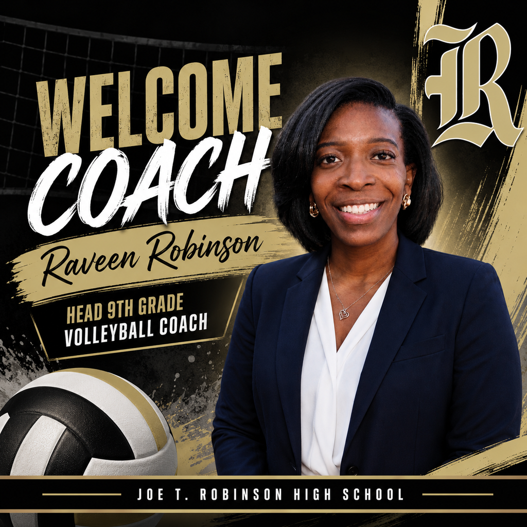 Raveen Robinson named Head 9th Grade Volleyball Coach for the Lady Senators.
