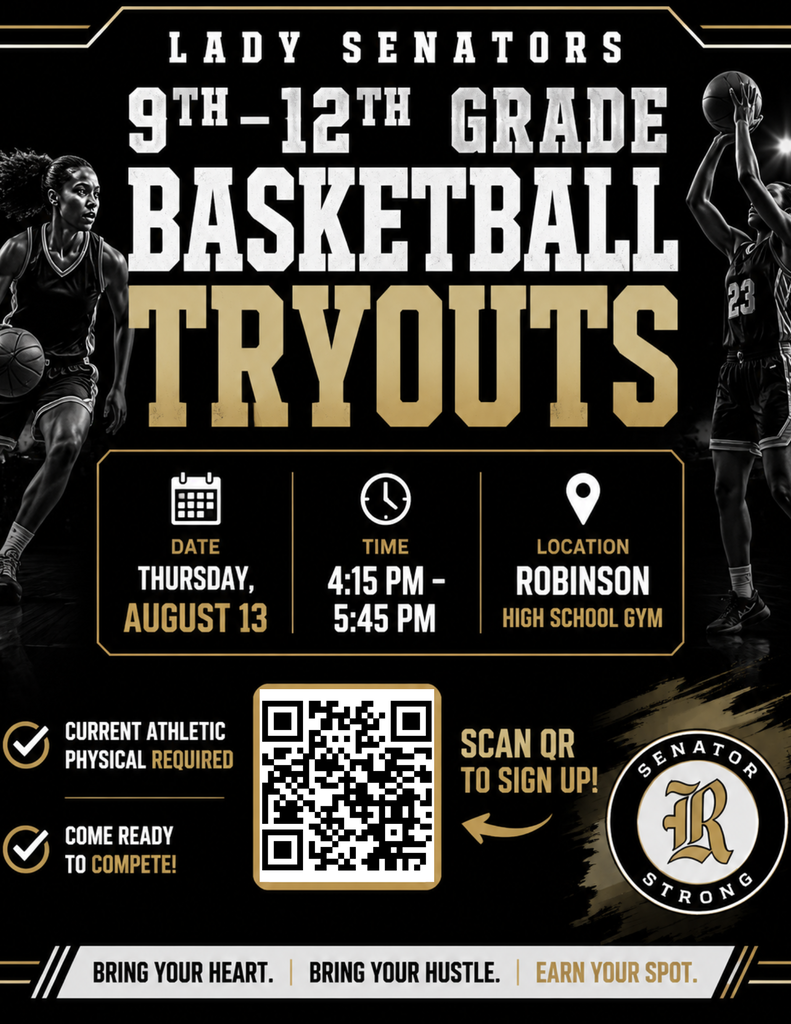 LADY SENATORS BASKETBALL TRYOUTS Thursday, August 13! 