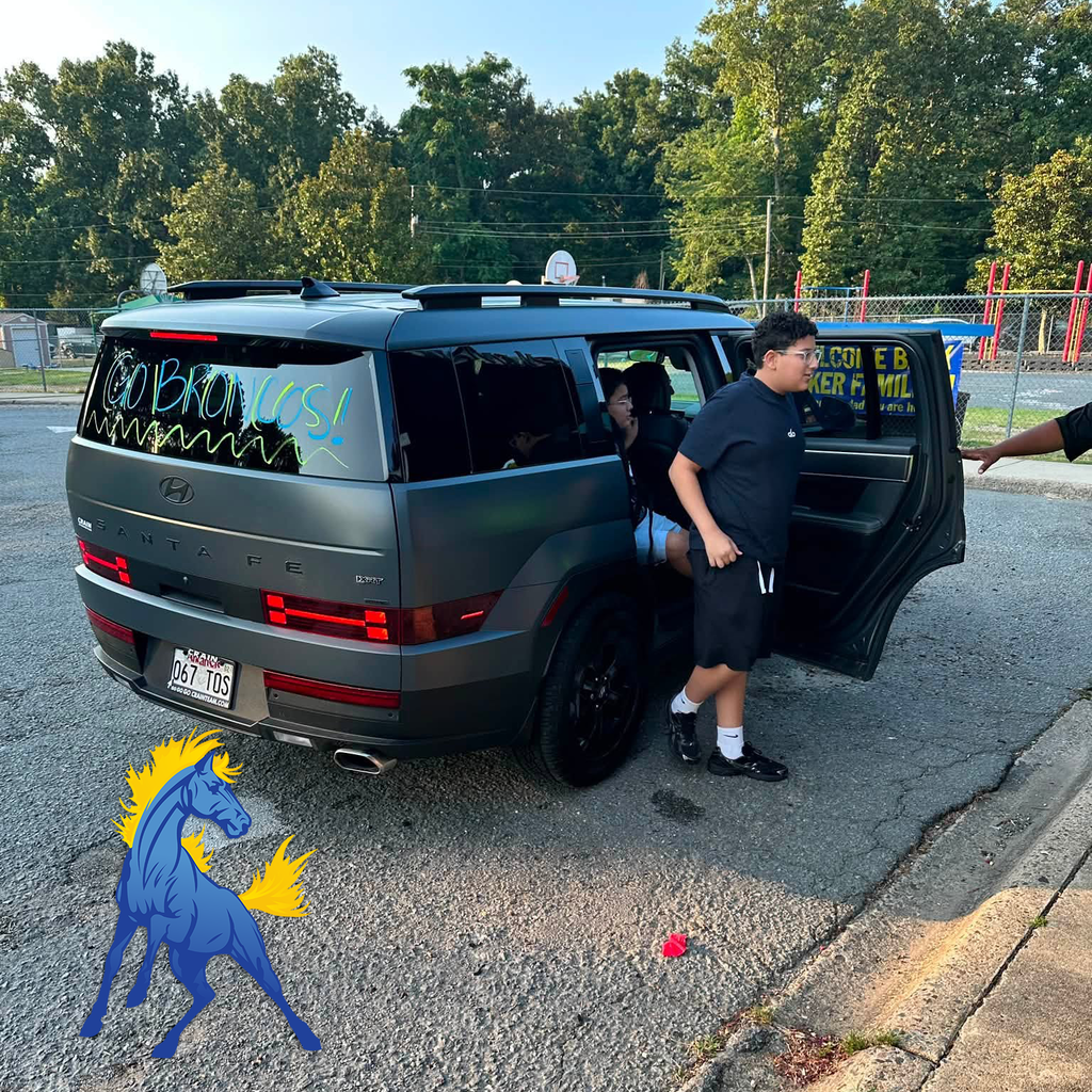 A car rider getting off his decorated car