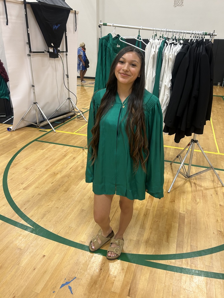 Student in cap and gown