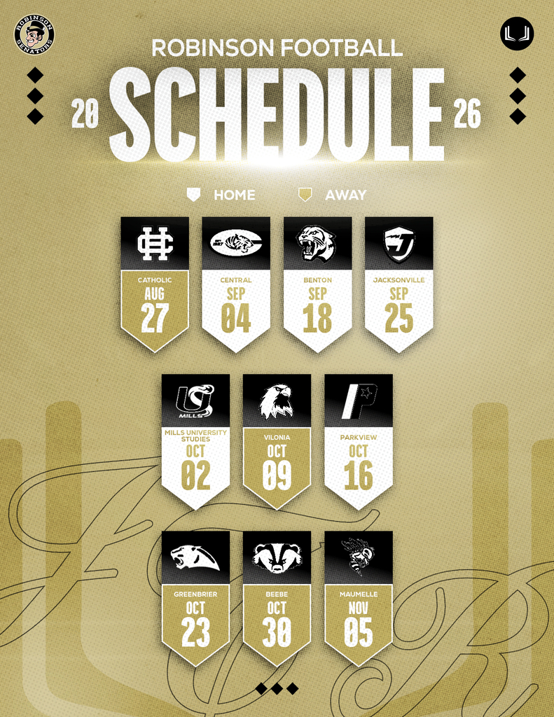 RHS Game Schedule