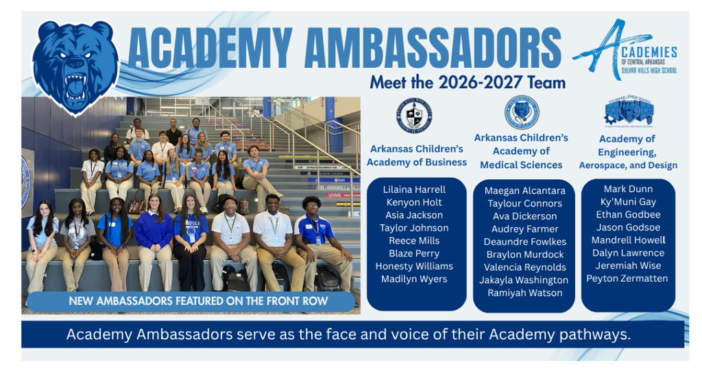 Meet the 2026 - 2027 Academy Ambassadors! 