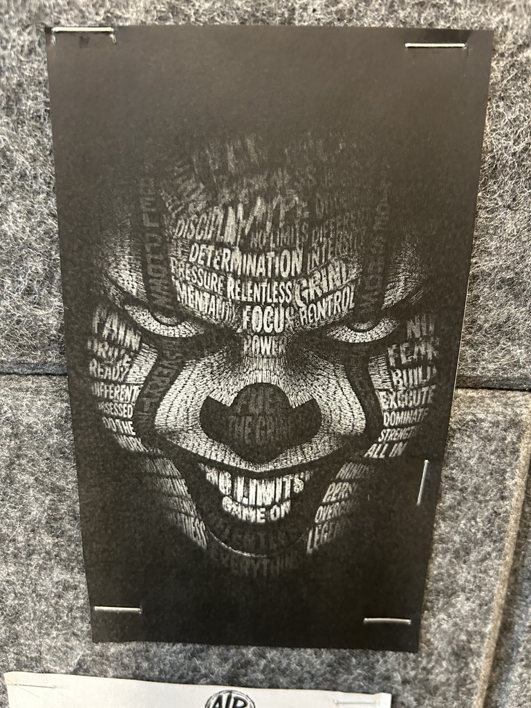 graphic design image of Pennywise