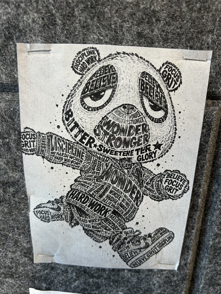 graphic design image of a bear
