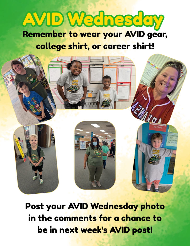 Wednesdays are AVID days with PCSSD!