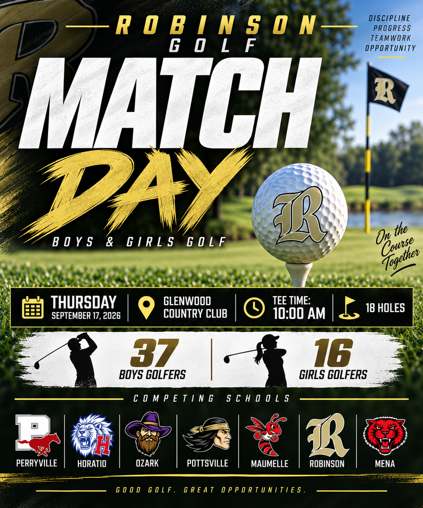 Match Day Boys and Girls Golf Flyer
