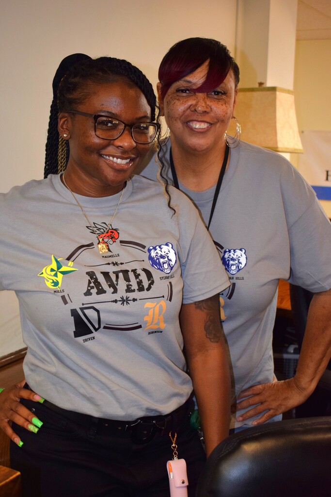 Bridgette and Alexus are the Department of Safety and Security officers at the PCSSD Central Office