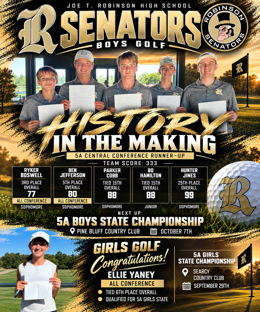 History in the making! 5A Central Conference Runner-Up