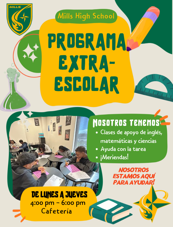 Spanish after school flyer