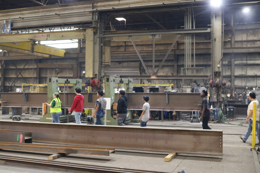 Lexicon industry tour. An I Beam is in the foreground.