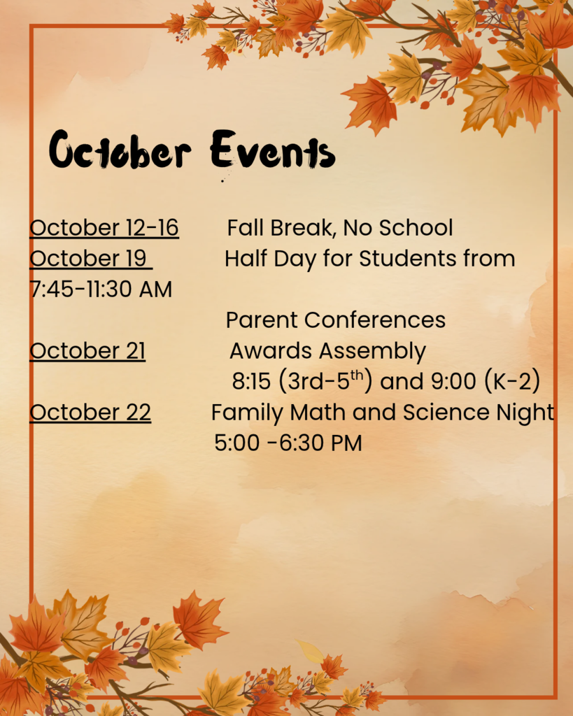 October Events