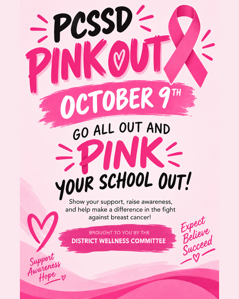 PCSSD Pink Out Day! 10/9