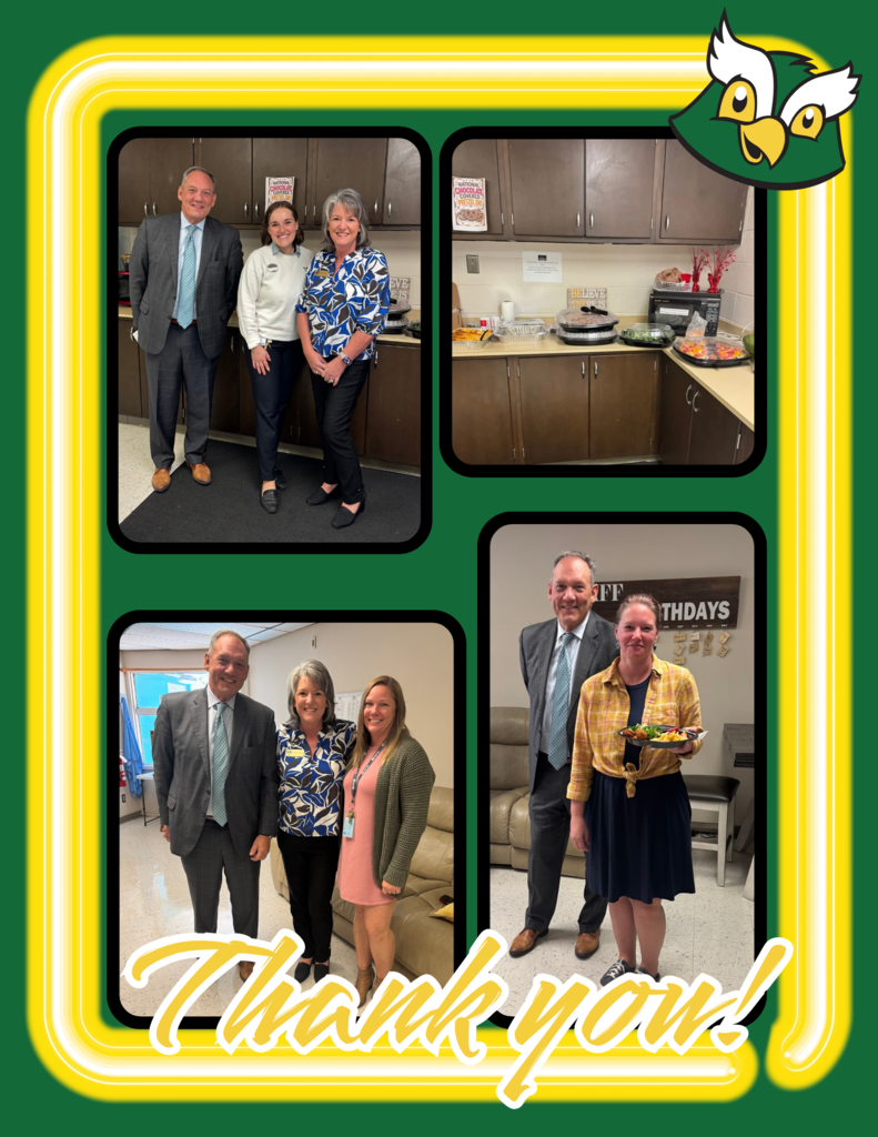 Lunch brought for Cato elementary staff courtesy of Mike Willingham 