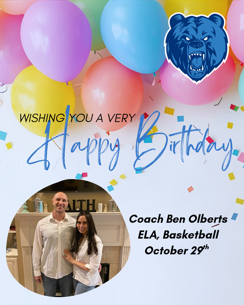 Happy Birthday, Coach Olberts!
