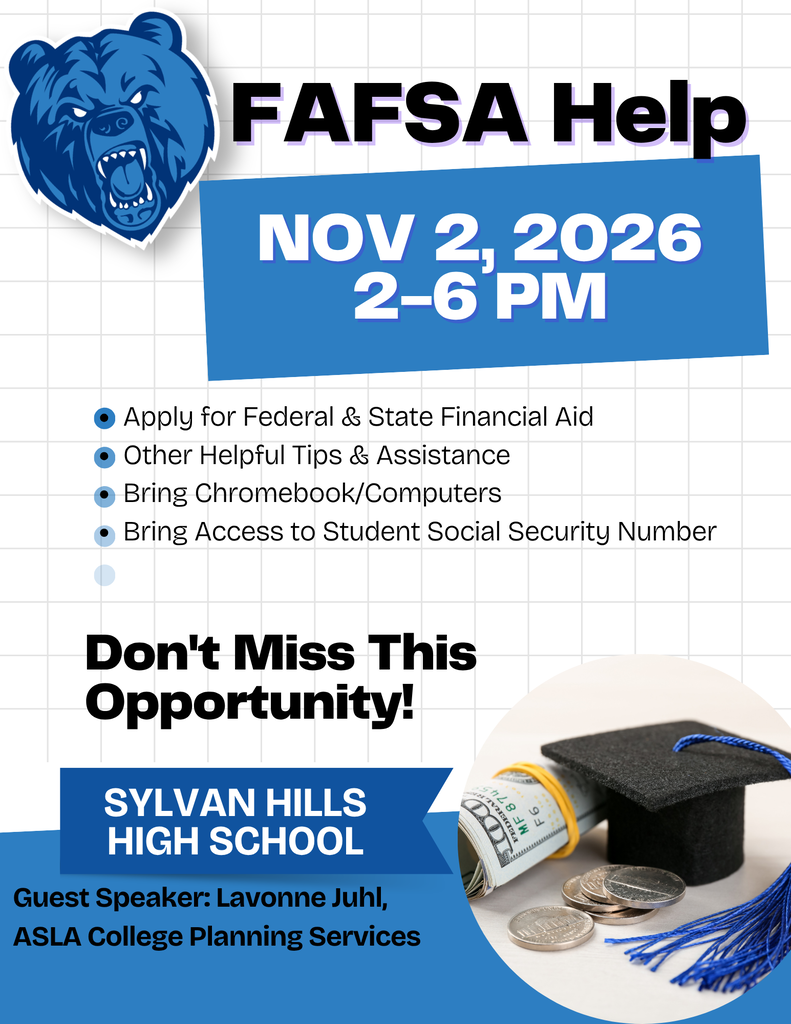 FAFSA Help: November 2nd 2pm - 6pm