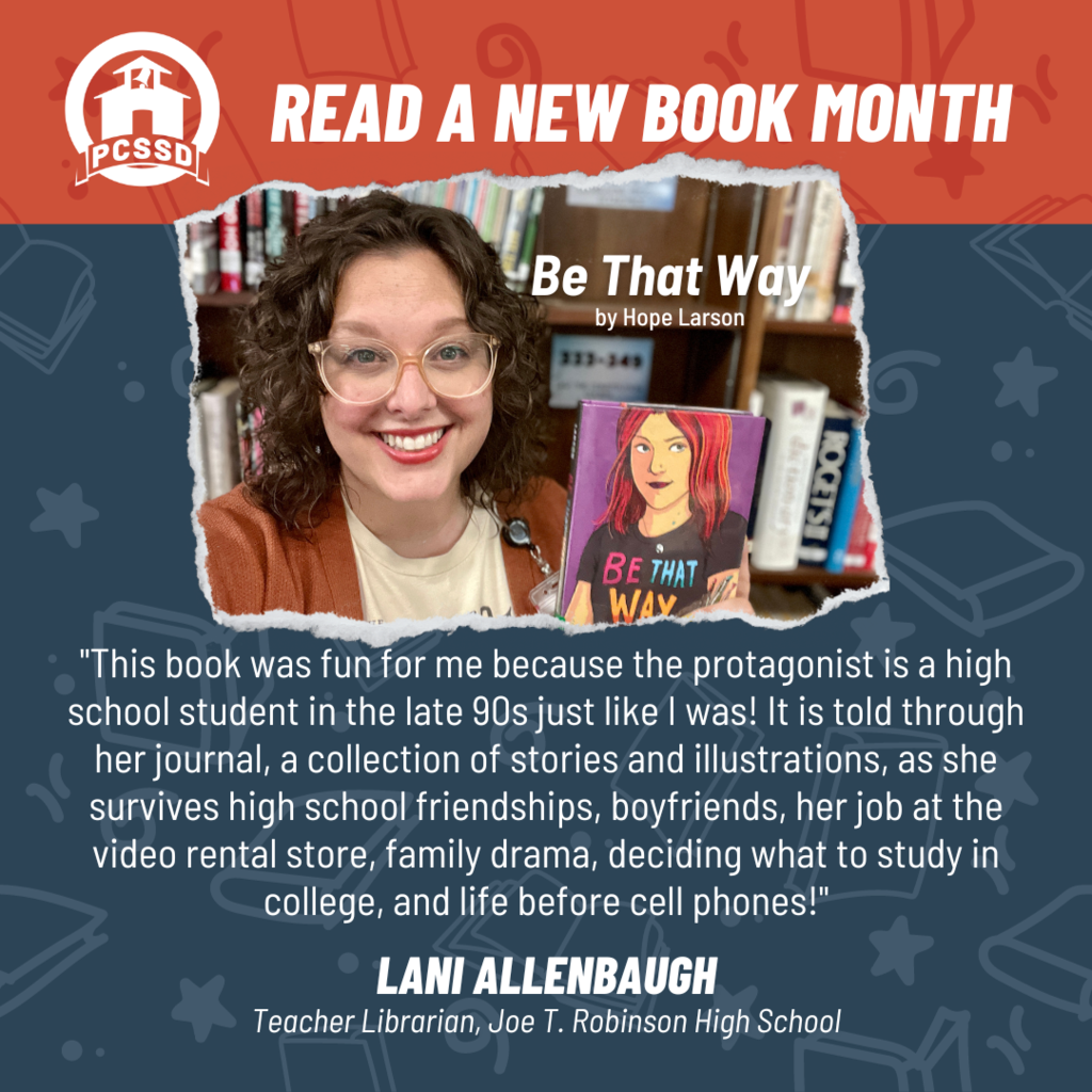 Read a new book month