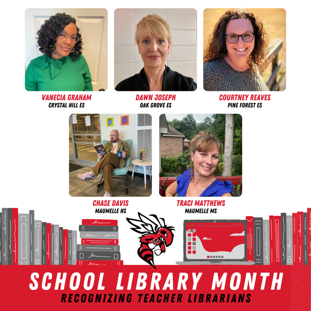 school library month - maumelle