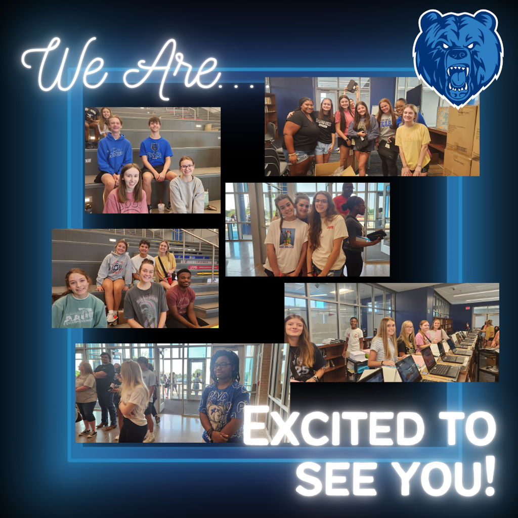 We are ...excited to see you!