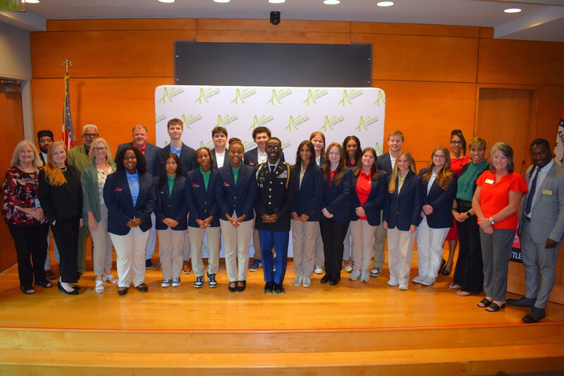 a group photo of representatives from PCSSD