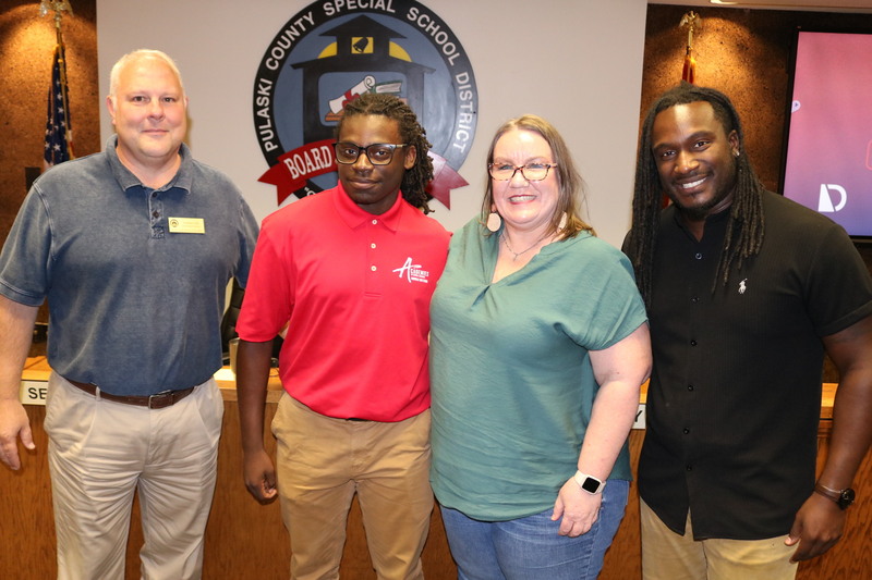 School board, student board member, and Nick Farr