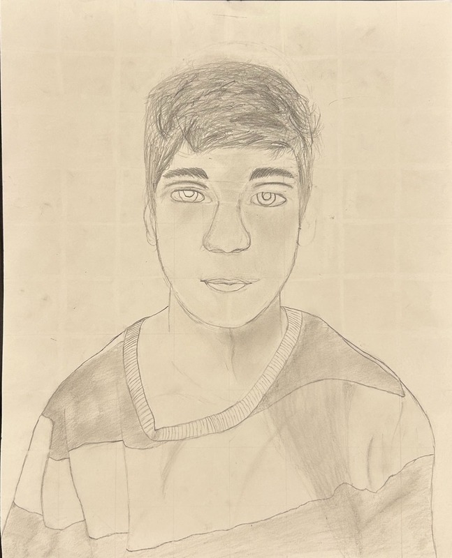 self portrait Student art