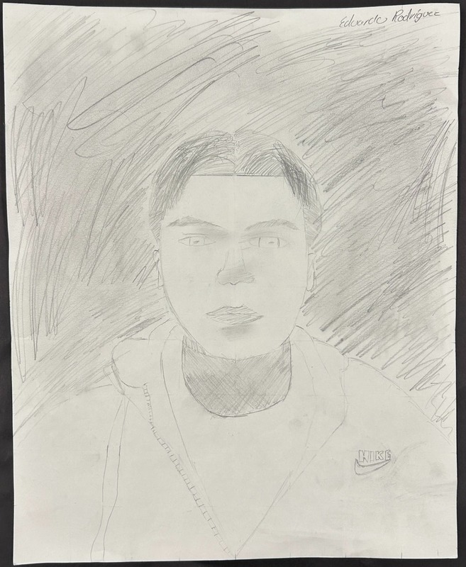 Self portrait Student art