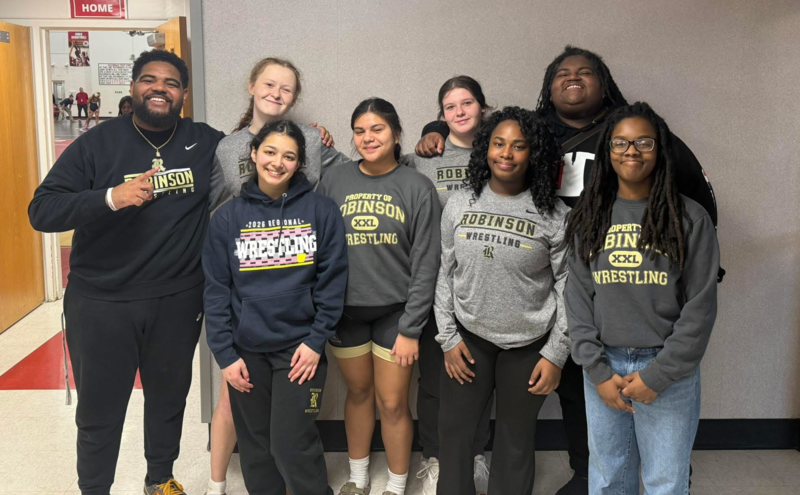 Robinson Varsity Girls Wrestling Team
