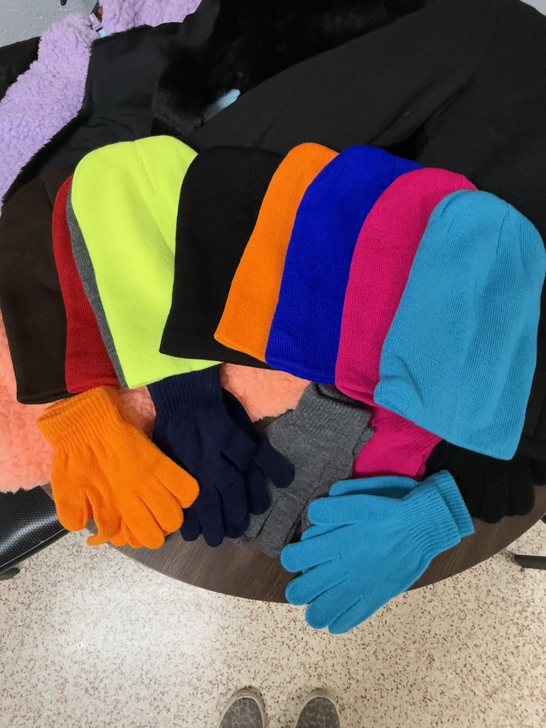 hats and gloves