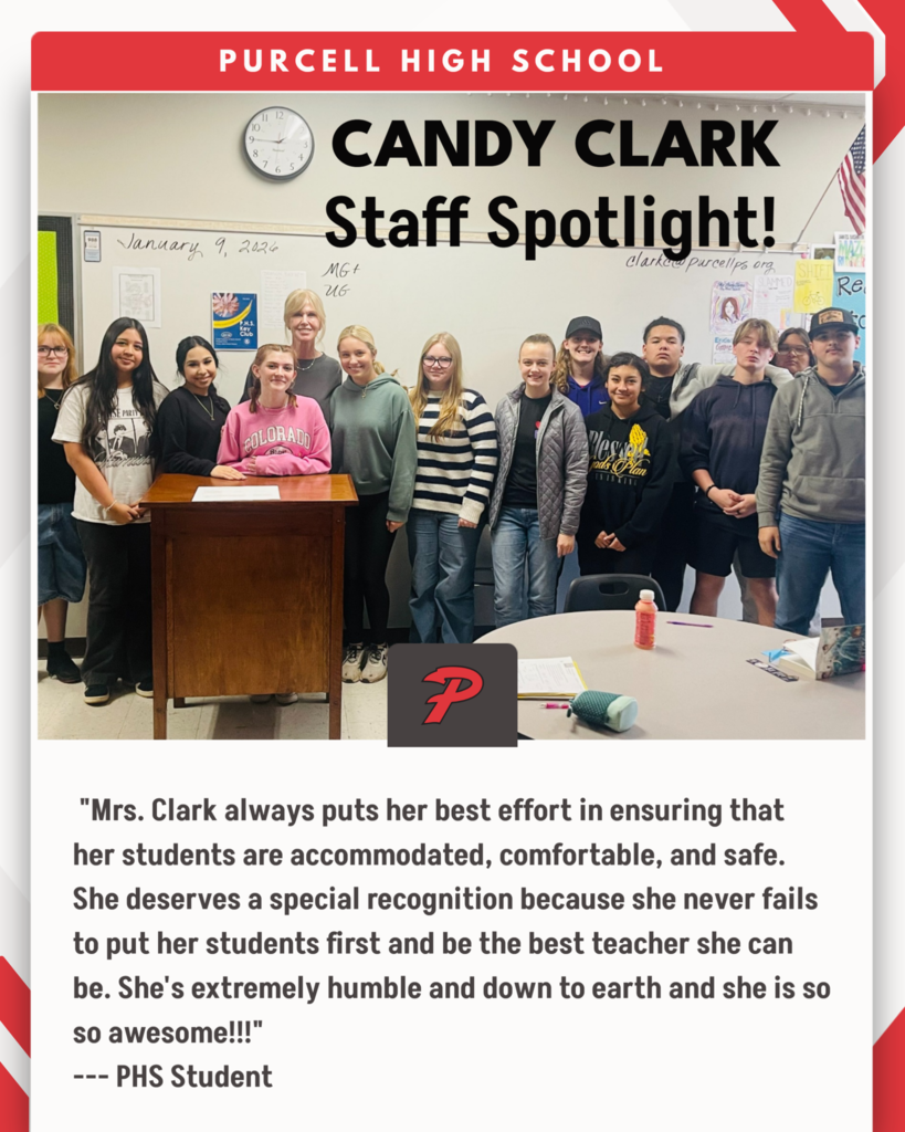 candy clark: phs staff spotlight
