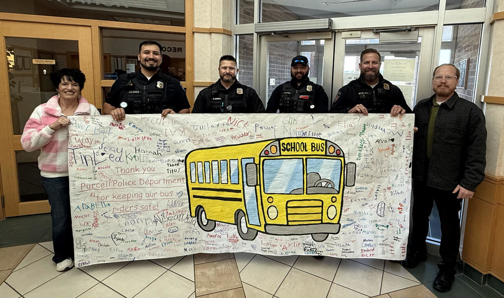 Thank you Purcell Police Department!