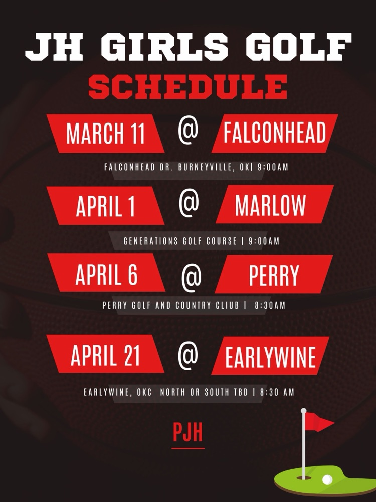JH Girls Golf