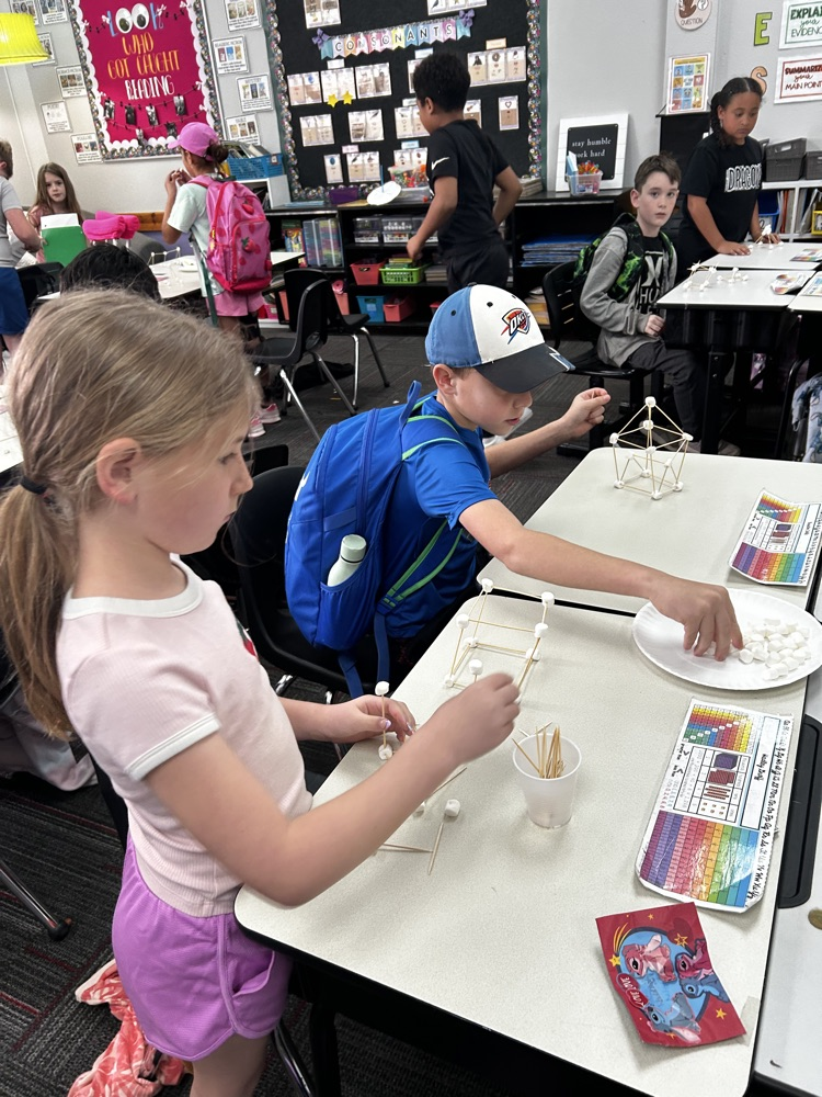 Marshmallow Shapes! 