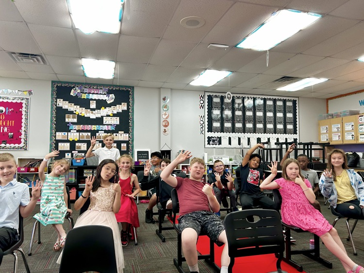 Fun in Mrs. Ambrose’s class!