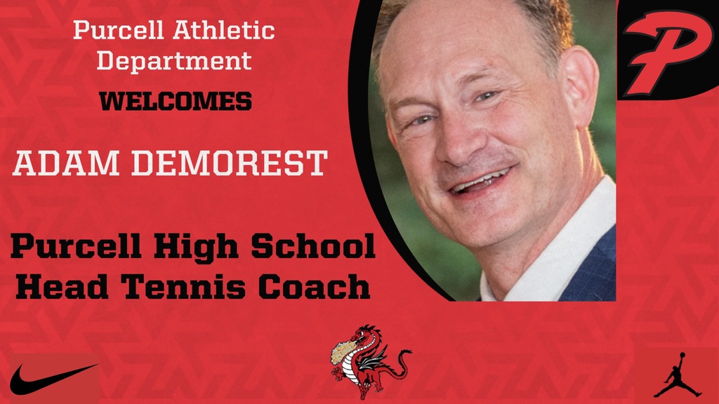 Purcell High School welcomes Adam Demorest as Head Tennis Coach