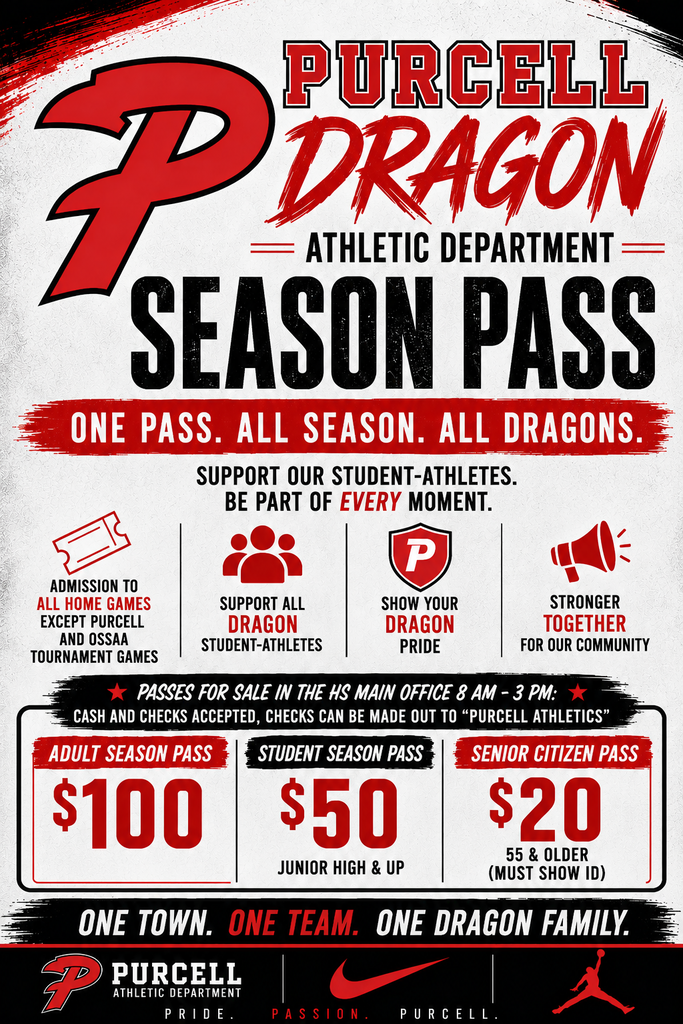 Season Pass Flyer! Go Dragons!