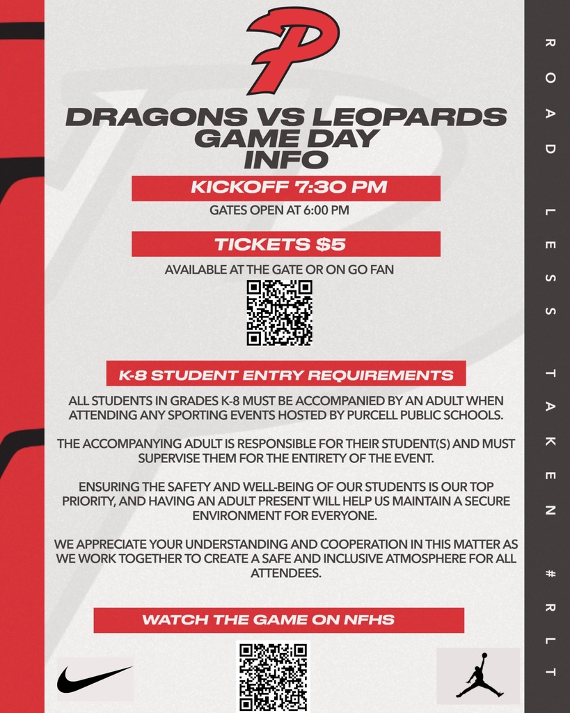 Purcell vs Lindsay Game Day Information