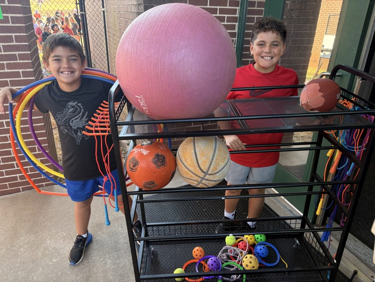 Recess Cart- Thank you Purcell Intermediate!!