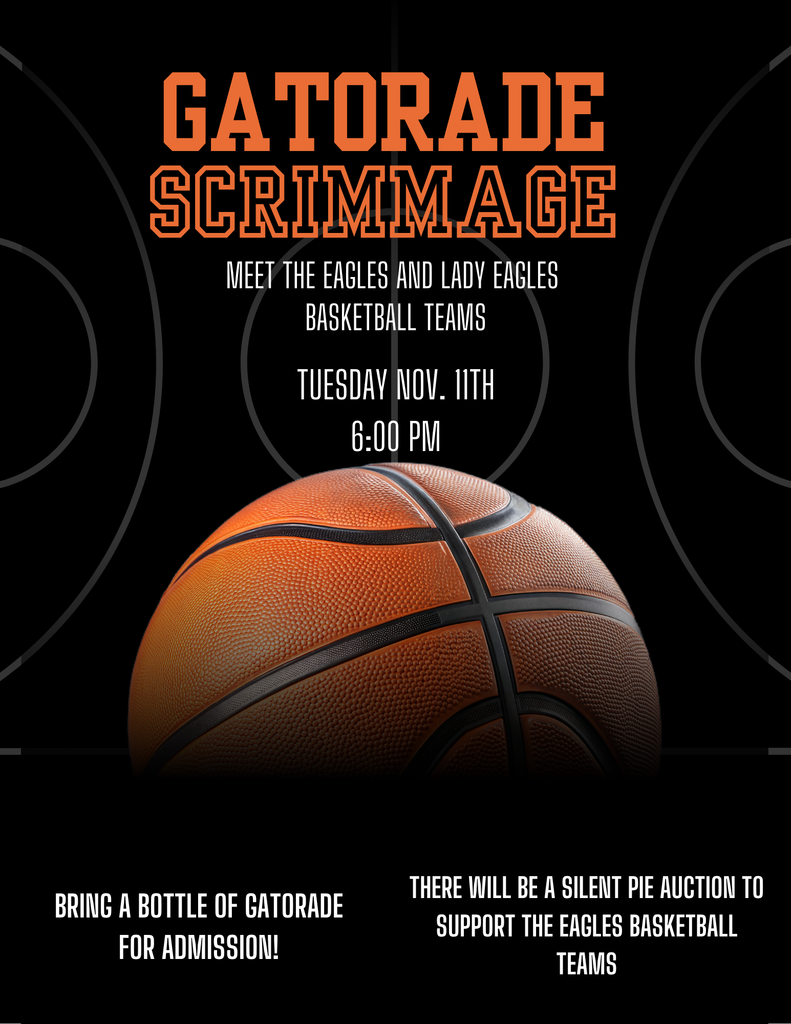 Black and Orange Basketball Tournament Flyer (A4)