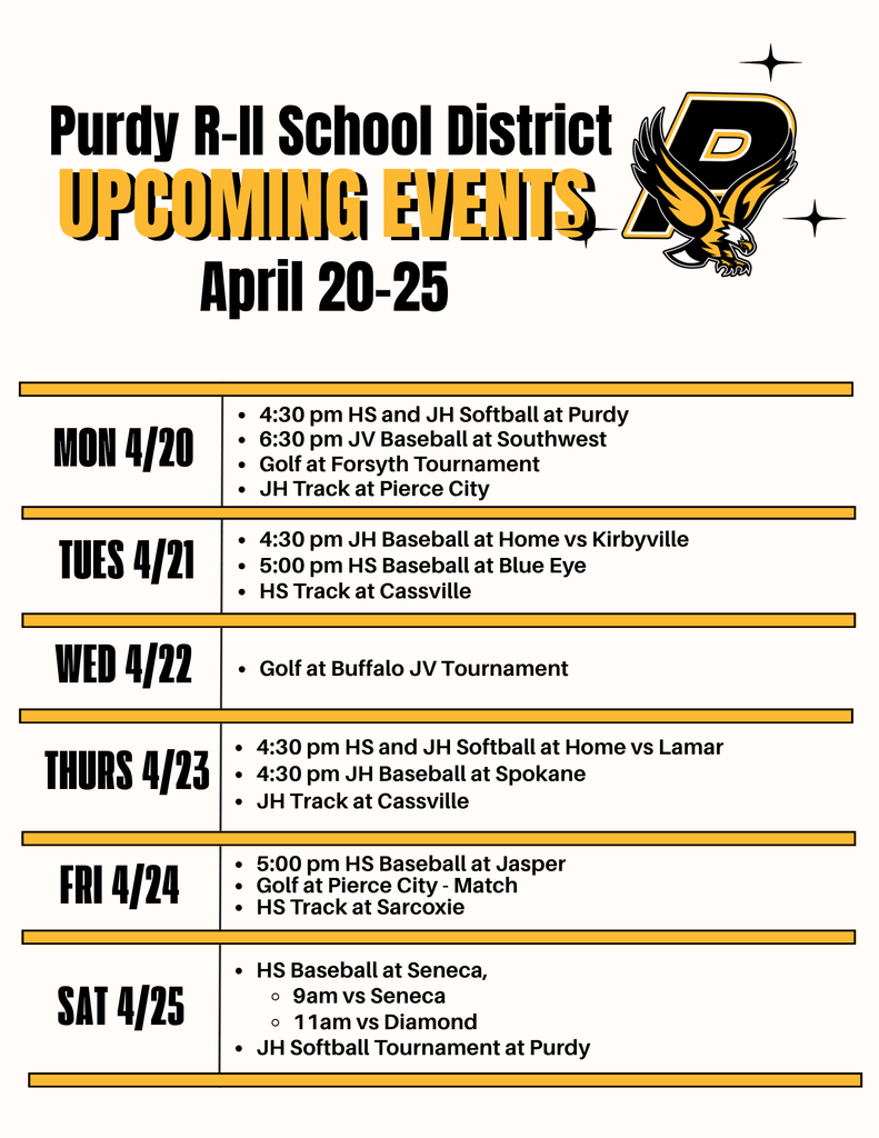 Weekly Activities