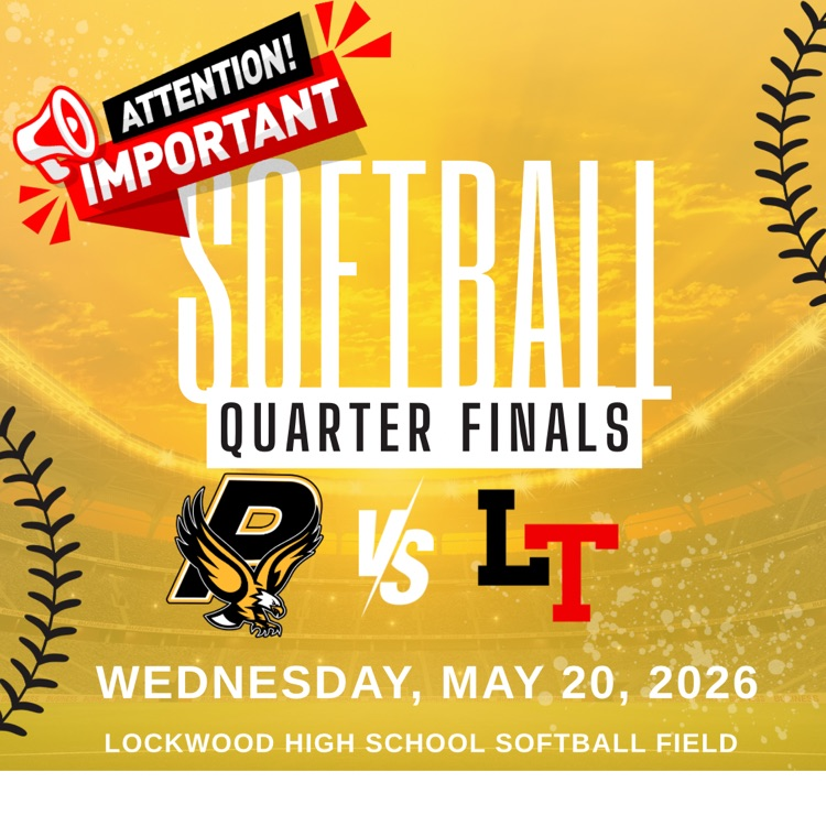 Softball schedule change