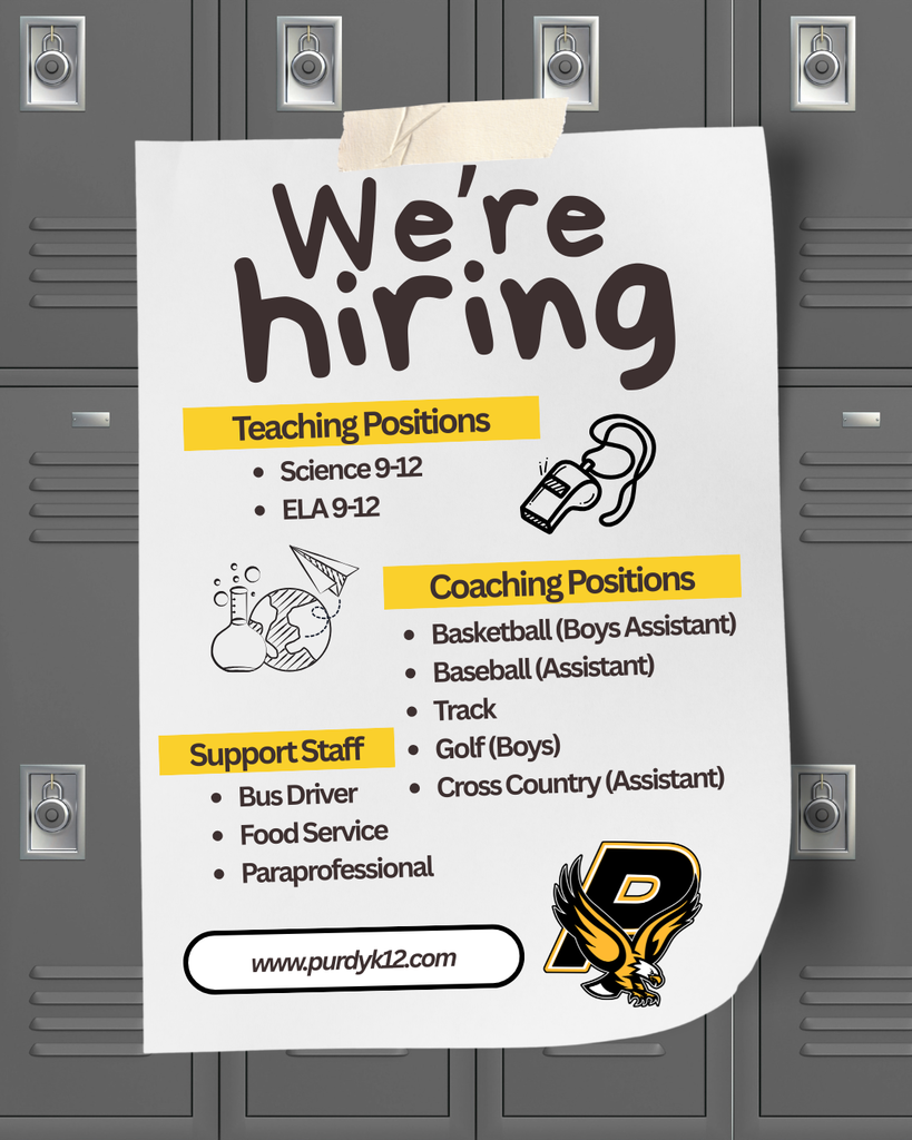We're Hiring