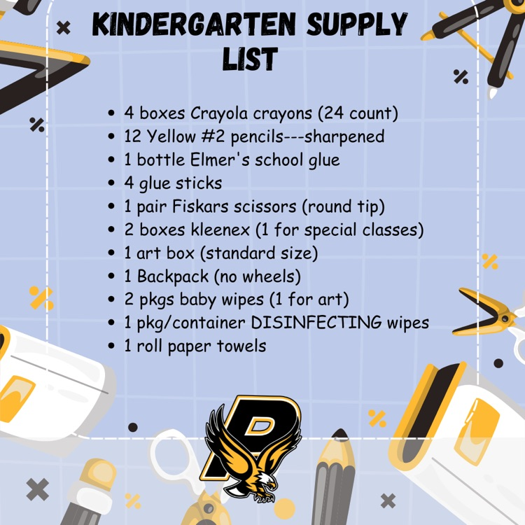 Kindergarten List