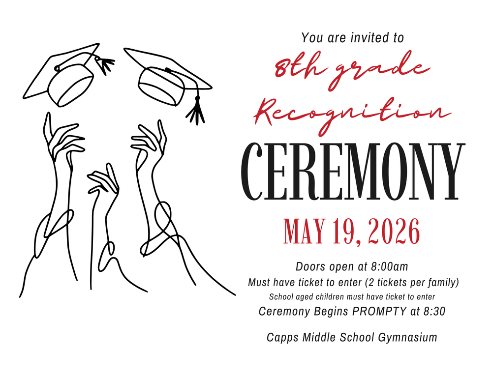 8th Grade Recognition Ceremony