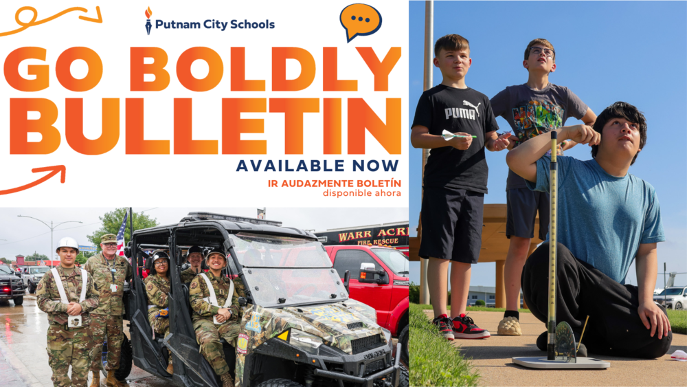 Go Boldly bulletin